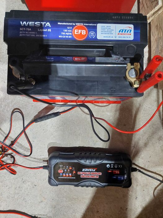 Зарядний пристрій Fisher 2/5/10 А 12/24 В