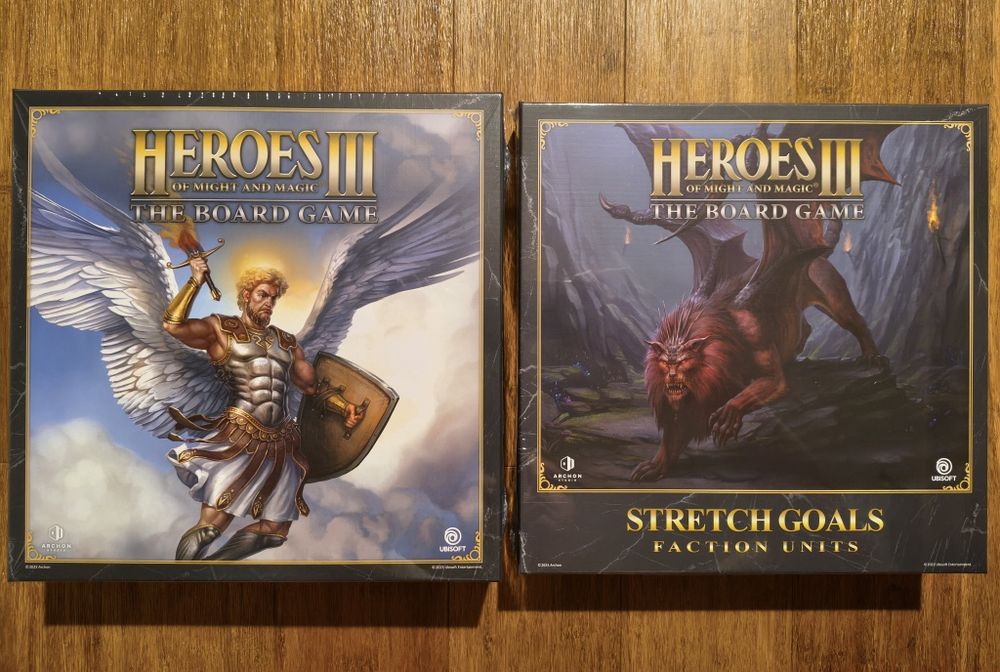 Gra planszowa Heroes of might and magic 3 plus dodatek figurki jednostki frakcji PL