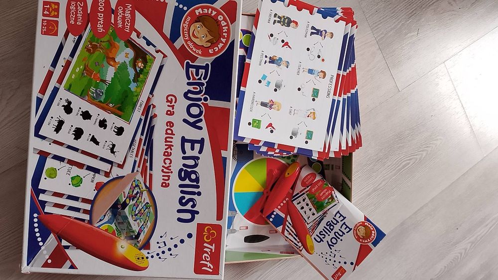 Gra edukacyjna Enjoy English Trefl