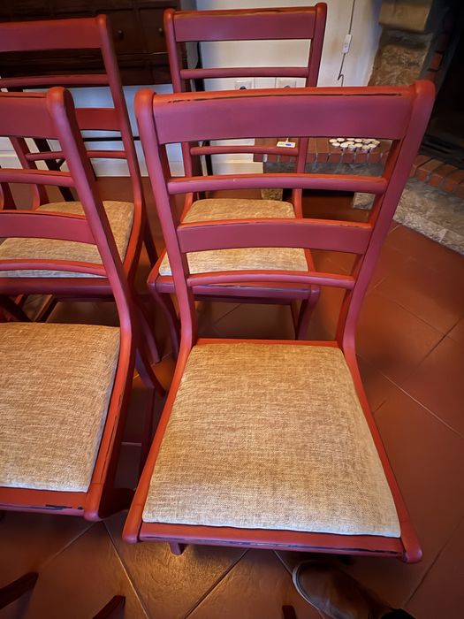 Conjunto de 8 cadeiras mesa sala de jantar