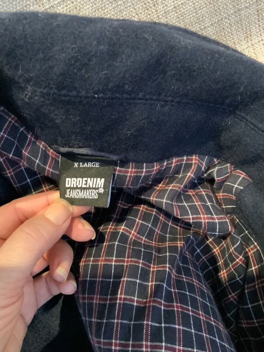 Мужское классическое пальто полупальто шерстяное  XL  L