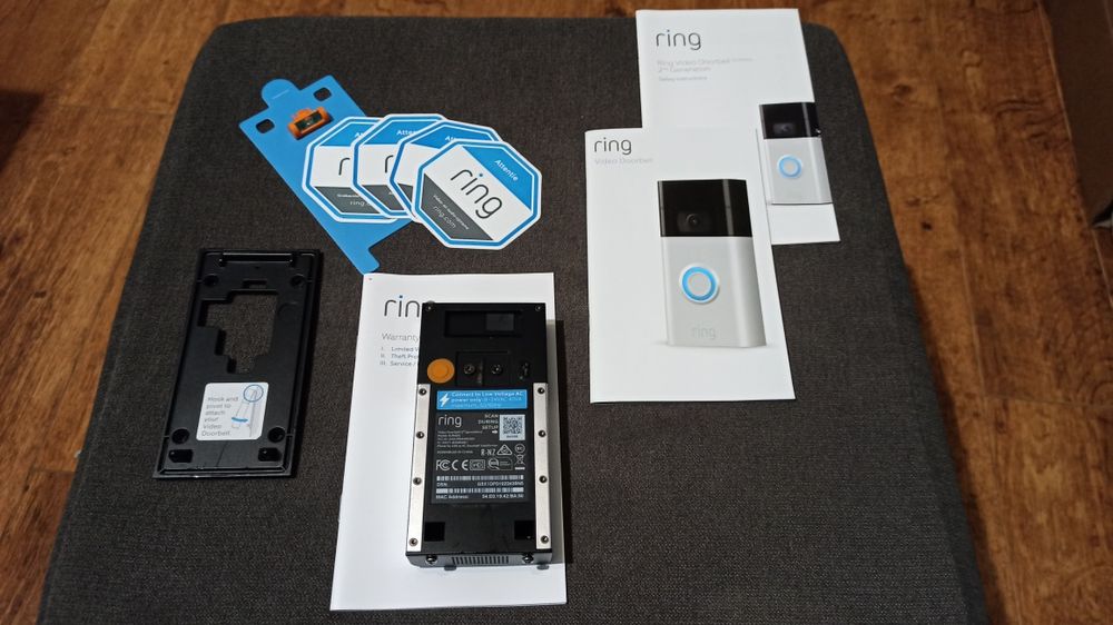 Wideodzwonek Ring singel 542 Ring video doorbell 2 Dzwonek bezprzewod.