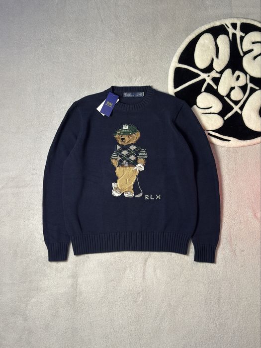 Светр Polo Ralph Lauren Polo Bear Performance Sweater "Navy" S-L