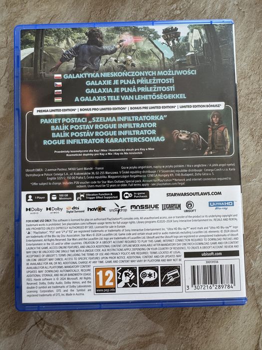 Star wars Outlaws PS5 pl
