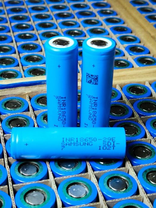 Samsung 29E 2900mAh v7 18650 БЕЗ БРАКА! Рабочее напряжение: 2,5–4,22В