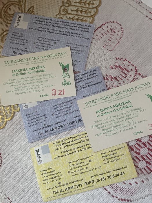 Bilety do Parku TPN
