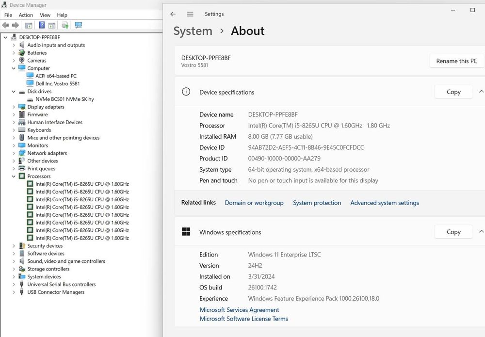 Dell Vostro 5581