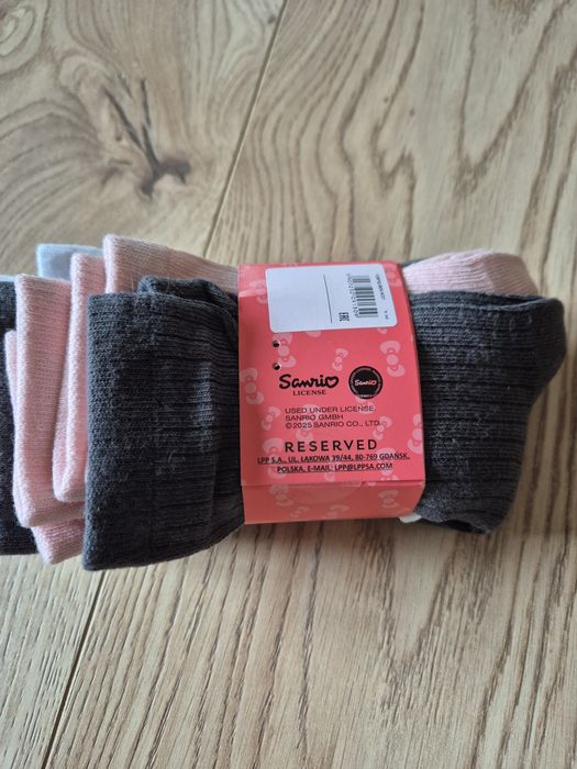 Skarpety zestaw 37/39 hello kitty 5 szt
