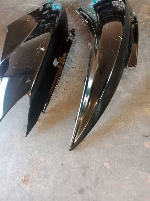 yamaha flame 125 boczki tył tylne owiewki zadupek osłony owiewka