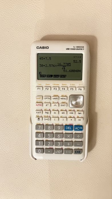 Calculadora gráfica CASIO