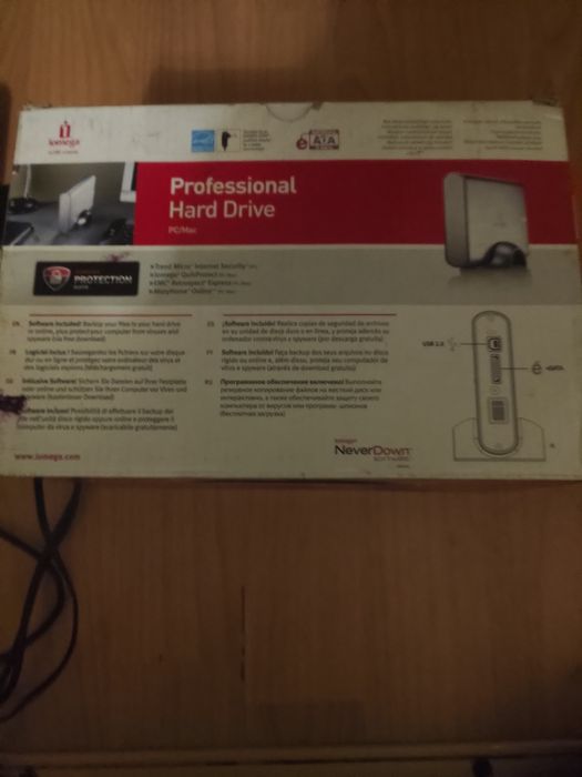 Продам жёсткий профессиональный диск Iomega на 1 Тб