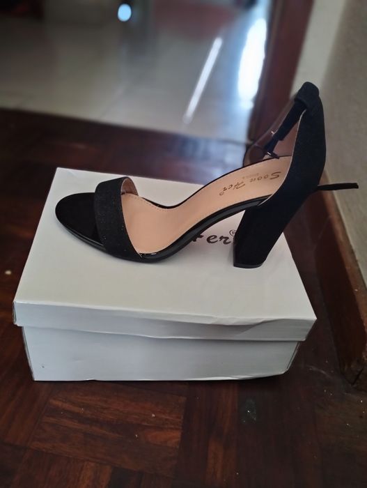 Calçado sapato alto