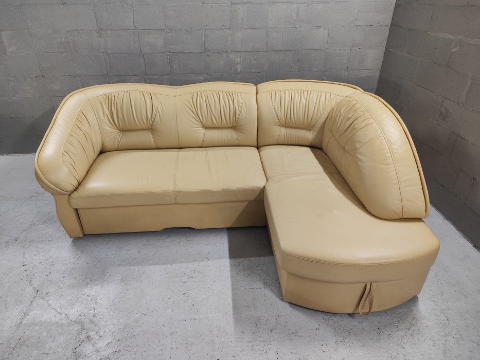 Диван шкіряний, розкладний.Диван кожаный. Уголок.