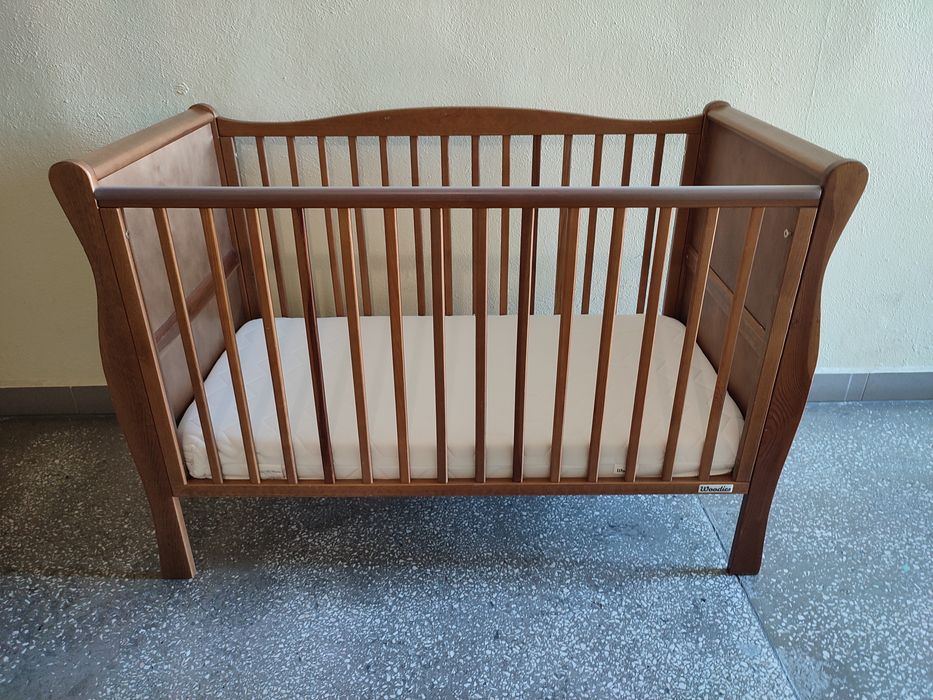 Łóżeczko niemowlęce Woodies Noble Cot Vintage drewniane