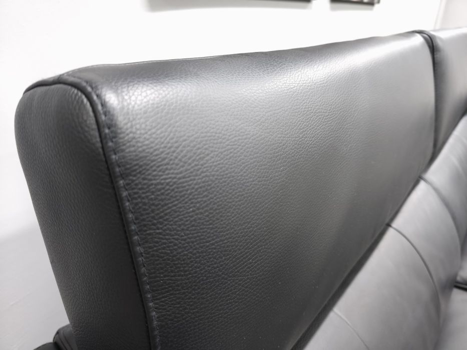 Шкіряний розкладний диван 290х170 см! Уголок, куточок меблі