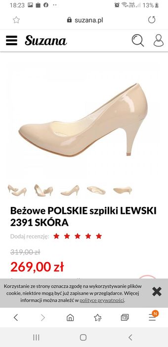 Buty nowe Lewski