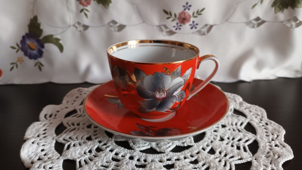 Сахарницы, молочники. Посуда фарфоровая.  Мальва.