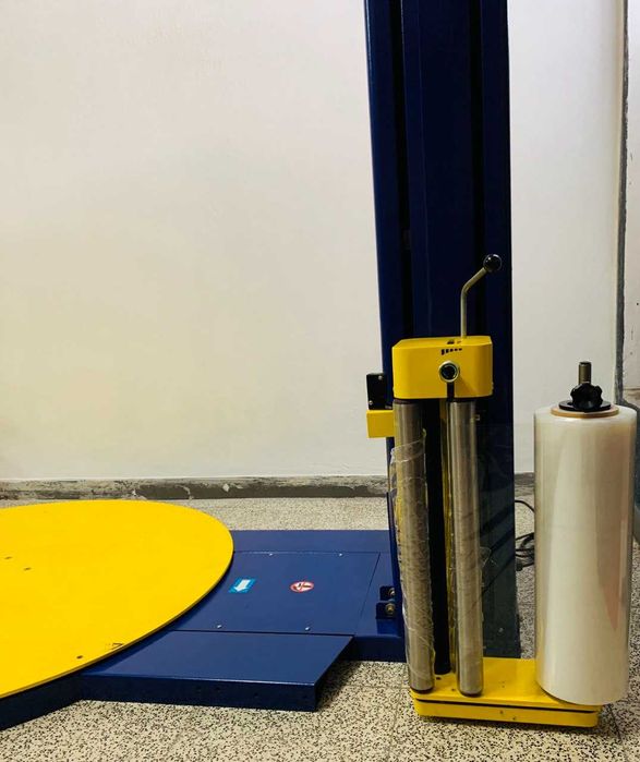 Máquina Paletizadora para Filmar Paletes + Rampa