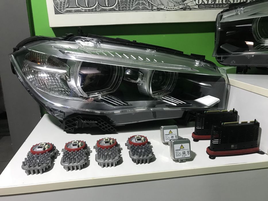 Фары БМВ Ф15 Ф15 Европа Фара BMW F15 F15 EU ТМС розжиг ксенона лампа ...