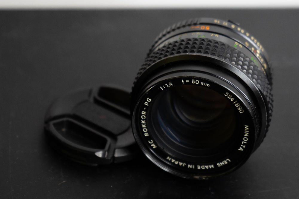 Minolta MD Rokkor-PG 50mm f/1.4 | Legendarny Vintage | Jasny Portret