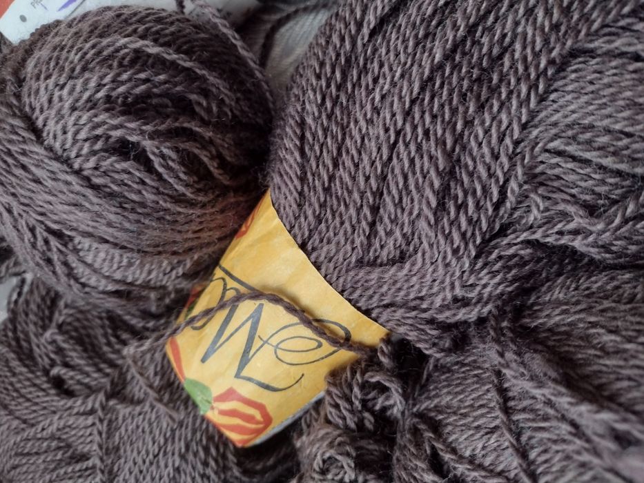 Włóczka wełna PRL "MERINA", "MERINOTEX" v