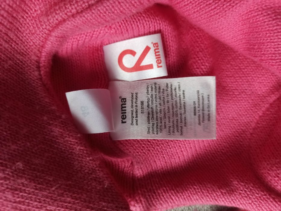 Czapka niemowlęca reima windstoppery