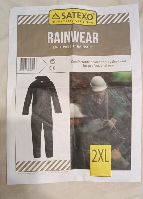 Дощовик костюм чоловічий SATEXO  ПВХ нейлон синій