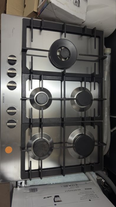 Placa de Gás BOSCH PCS7A5B90 (Gás bilha  - 75 cm - Inox)