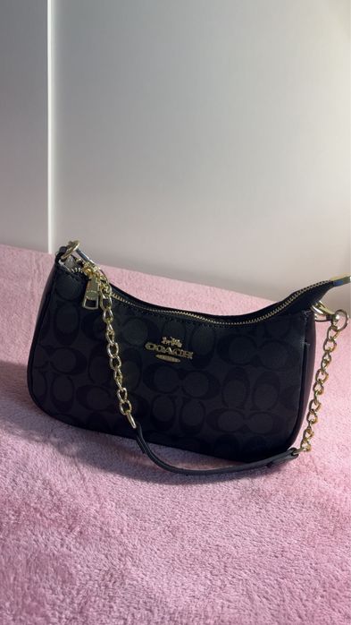 Coach Teri Shoulder Bag Preta – Nova (c/ Dust Bag)