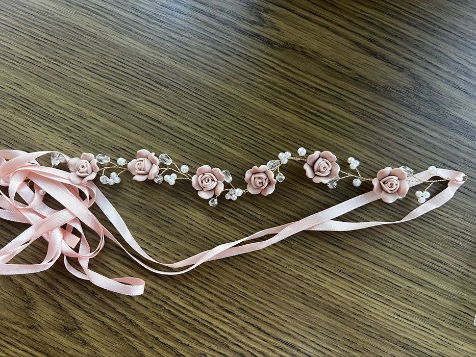 Квітковий вінок обруч весільна прикраса діадема