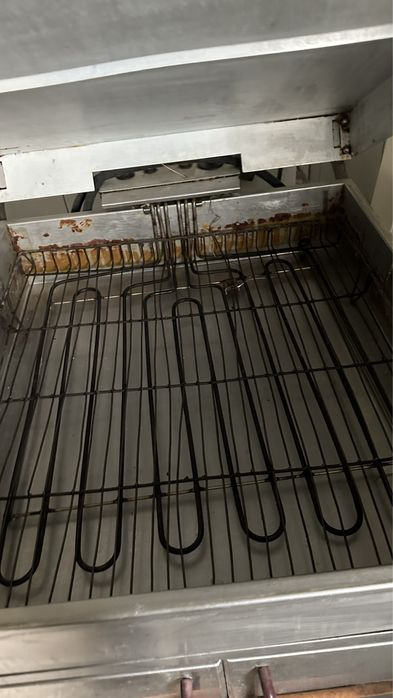 Smażalnik  do pączków półautomat, patelnia