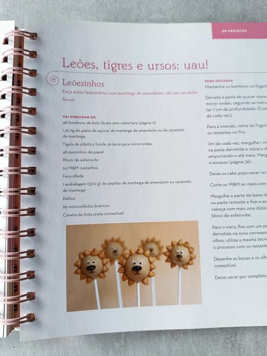 Livro de cozinha Cake Pops da Bakerella