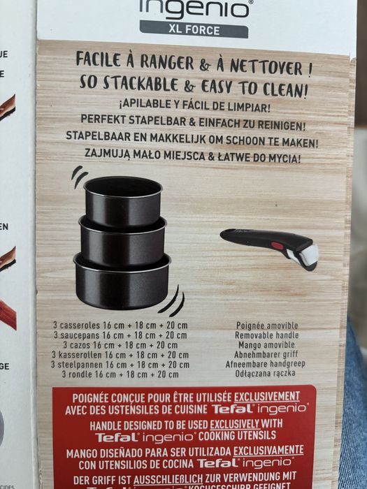 Garnki tefal ingenio XL Force