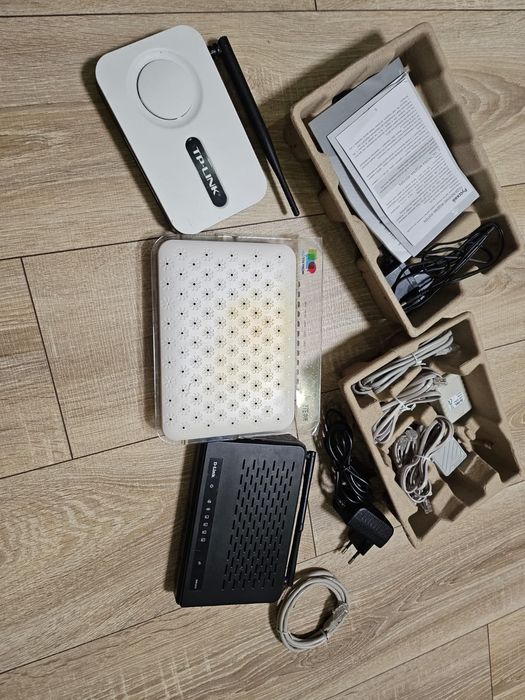 ZTE ( ZXV10) , TP-LINK ( TL-WR340G) , D-LINK (DIR-615)