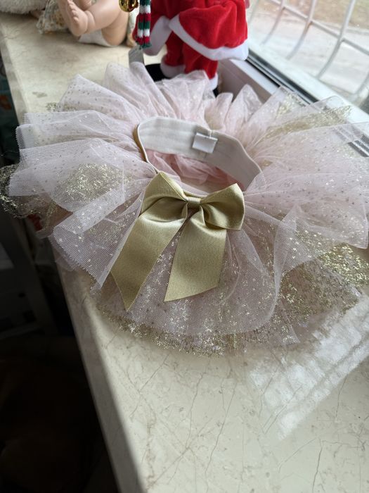 Пышная юбка из фатина на резинке