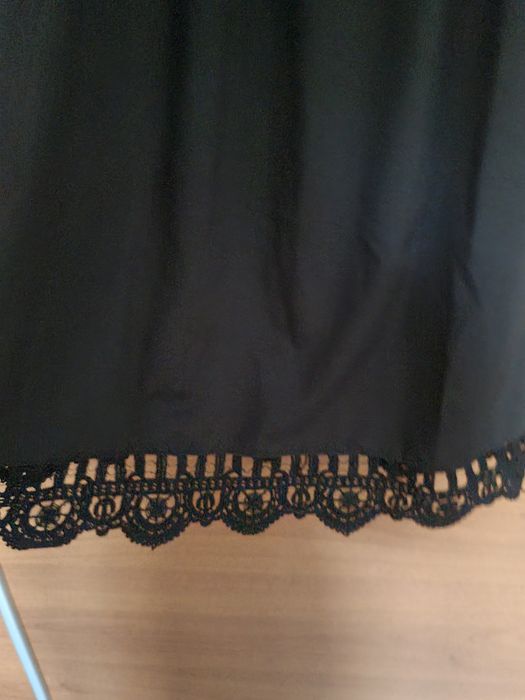 Czarna letnia sukienka