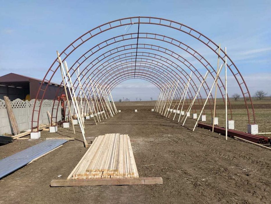 Каркасный Арочный Ангар. Монтаж по всей украине. Лучшая цена качество