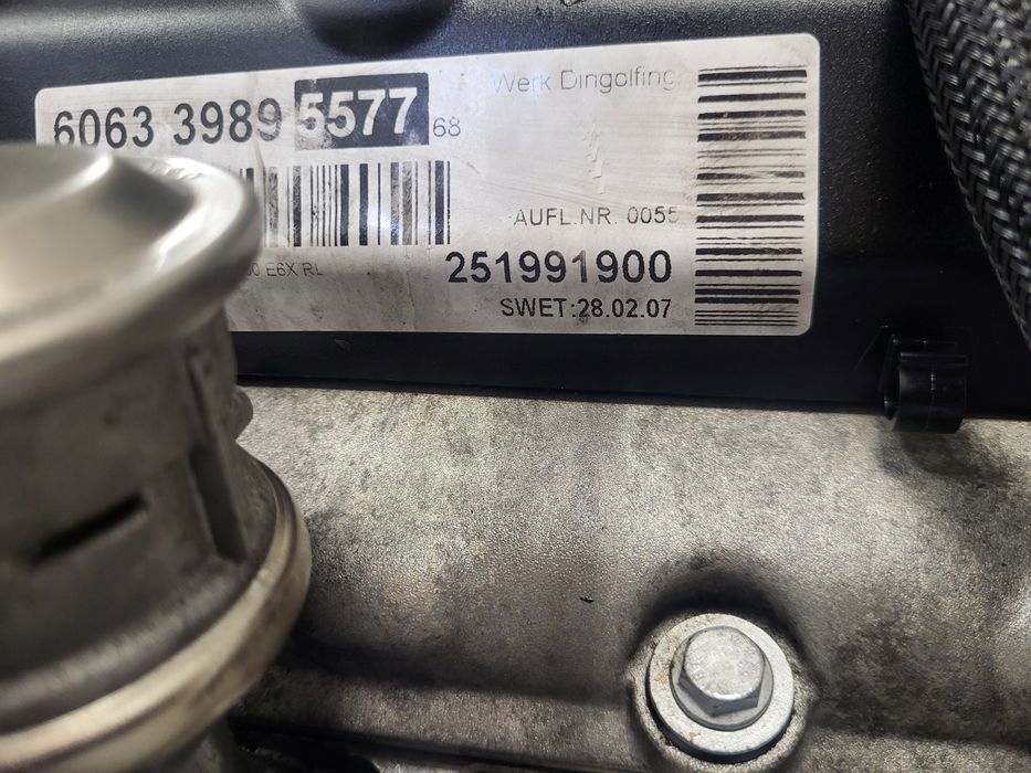 Silnik bmw m5 e60 m6 e63 e64 v10 507km S85B50A Lift