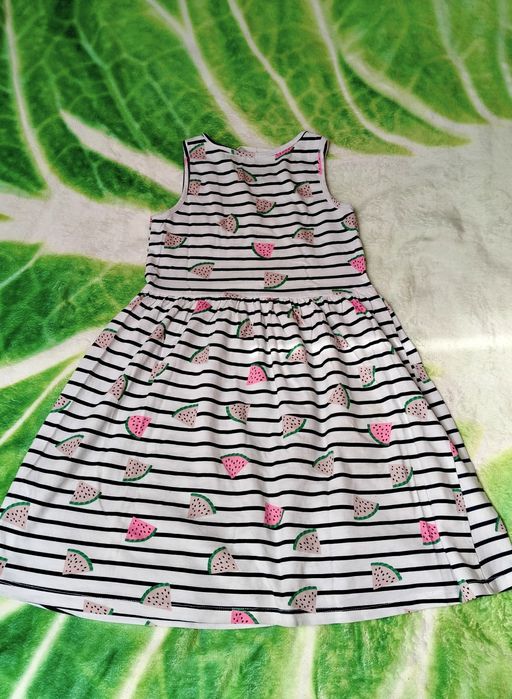 Sukienka w arbuzy H&M rozmiar 122/128