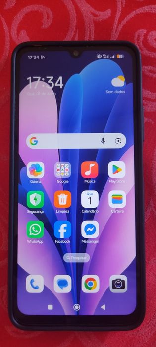 Telemóvel Xiaomi Redmi 14C  6/128 GB com garantia e NFC!