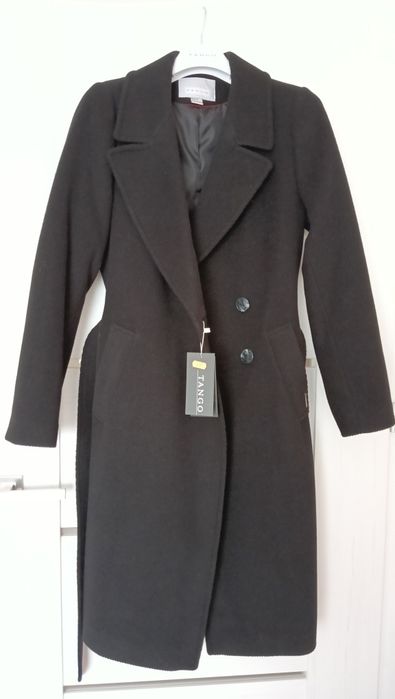 Nowy klasyczny płaszcz z wełną