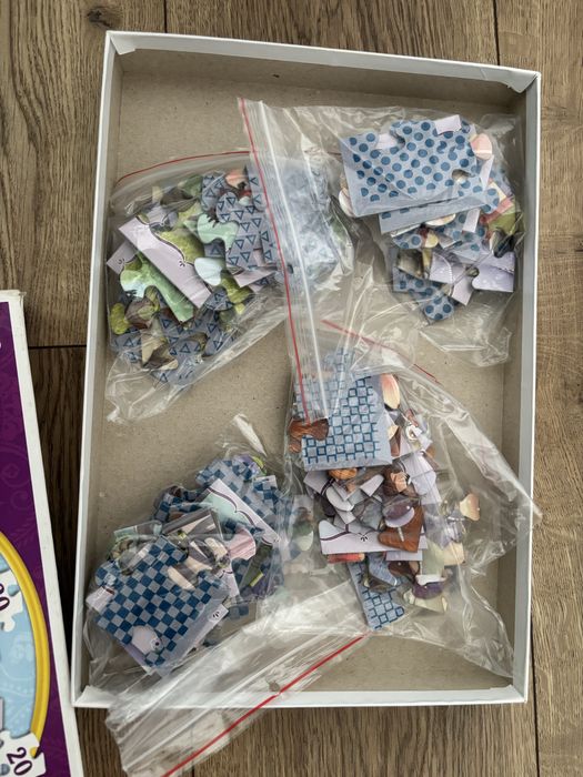 Puzzle 4w1 księżniczka Zosia