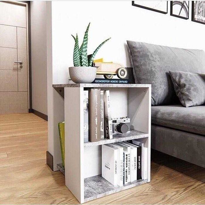 Стол журнальный  кофейный столик в гостинную с полкой на ножках