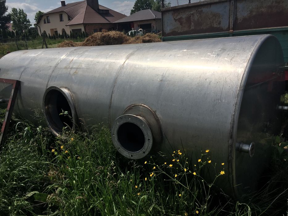 Zbiornik beczka cysterna z nierdzewki kwasówki 5000l