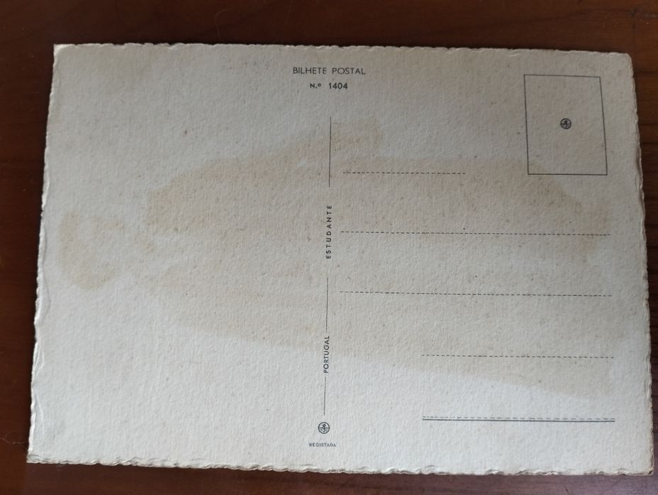Antigo postal Queima das Fitas 1981