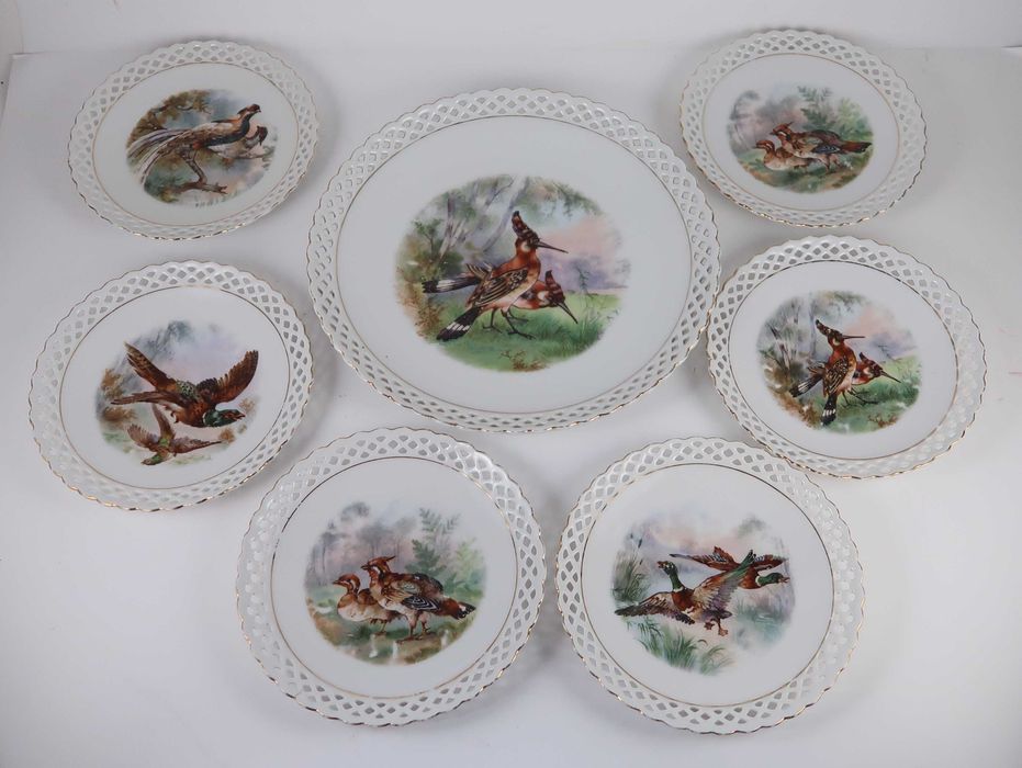 Conjunto pratos caça Schumann