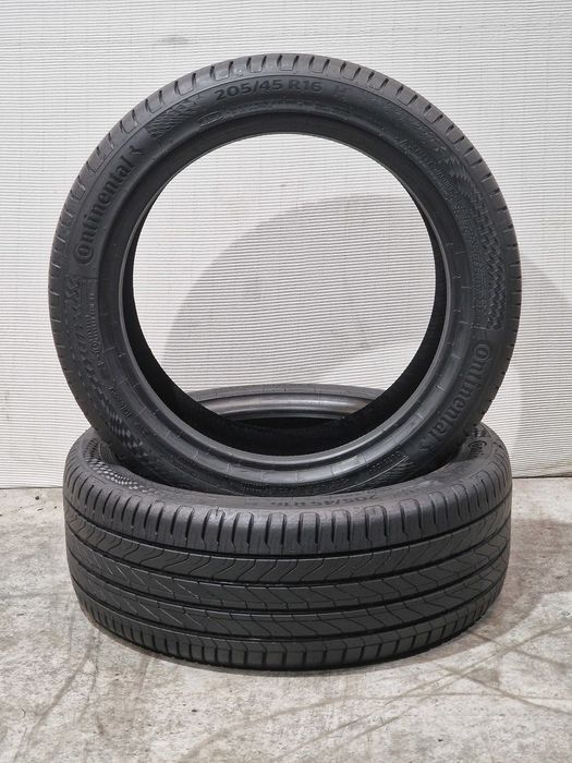 2 Pneus 205/45R16 CONTINENTAL Semi Novos