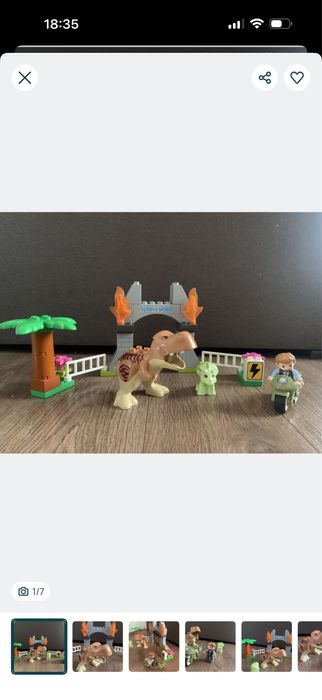Lego Duplo,великий контейнер