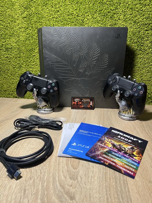 Магазин! PlayStation 4 Pro 1TB Limited Edition The Last of Us Part II | 2 геймпада | Гарантия 6 месяцев