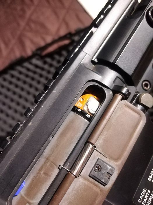 Replica de Airsoft com upgrades